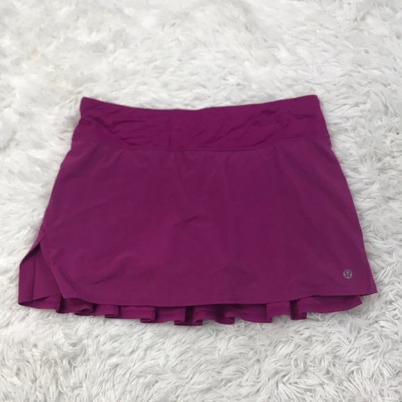 Lululemon Speed Skirt Pink Fushia - Picture 1 of 9